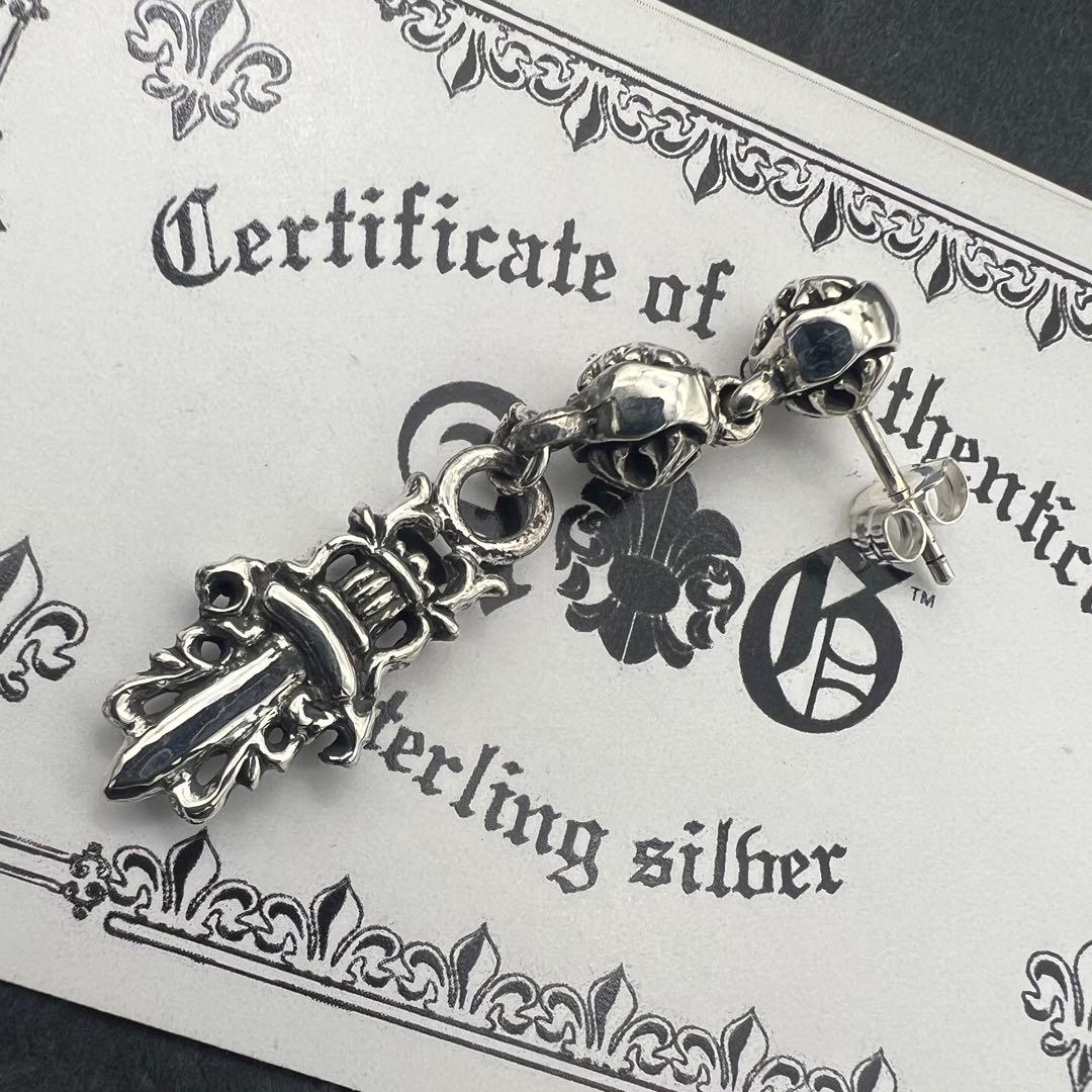 A&G エーアンドジー ダガー ドロップ ピアス