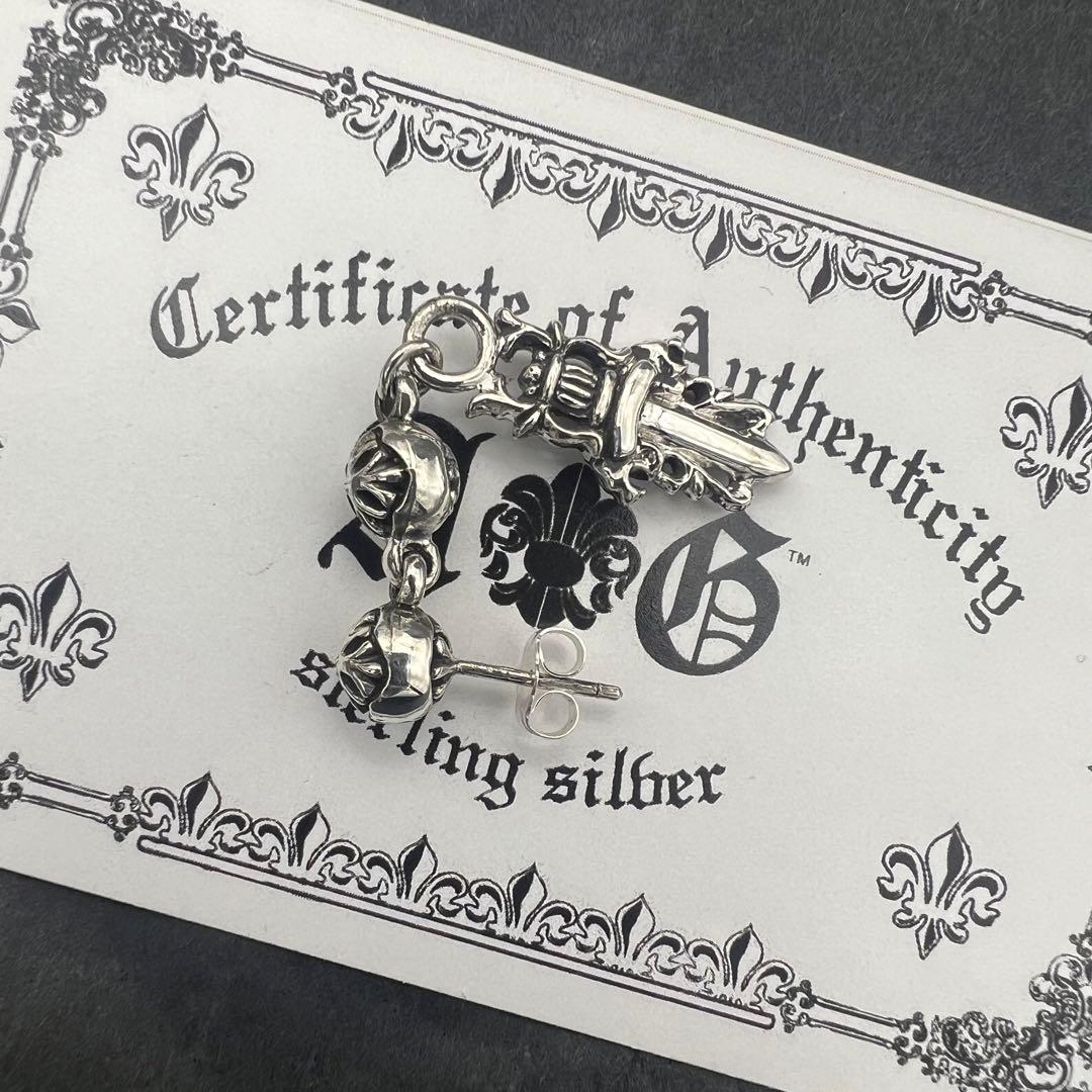 A&G エーアンドジー ダガー ドロップ ピアス