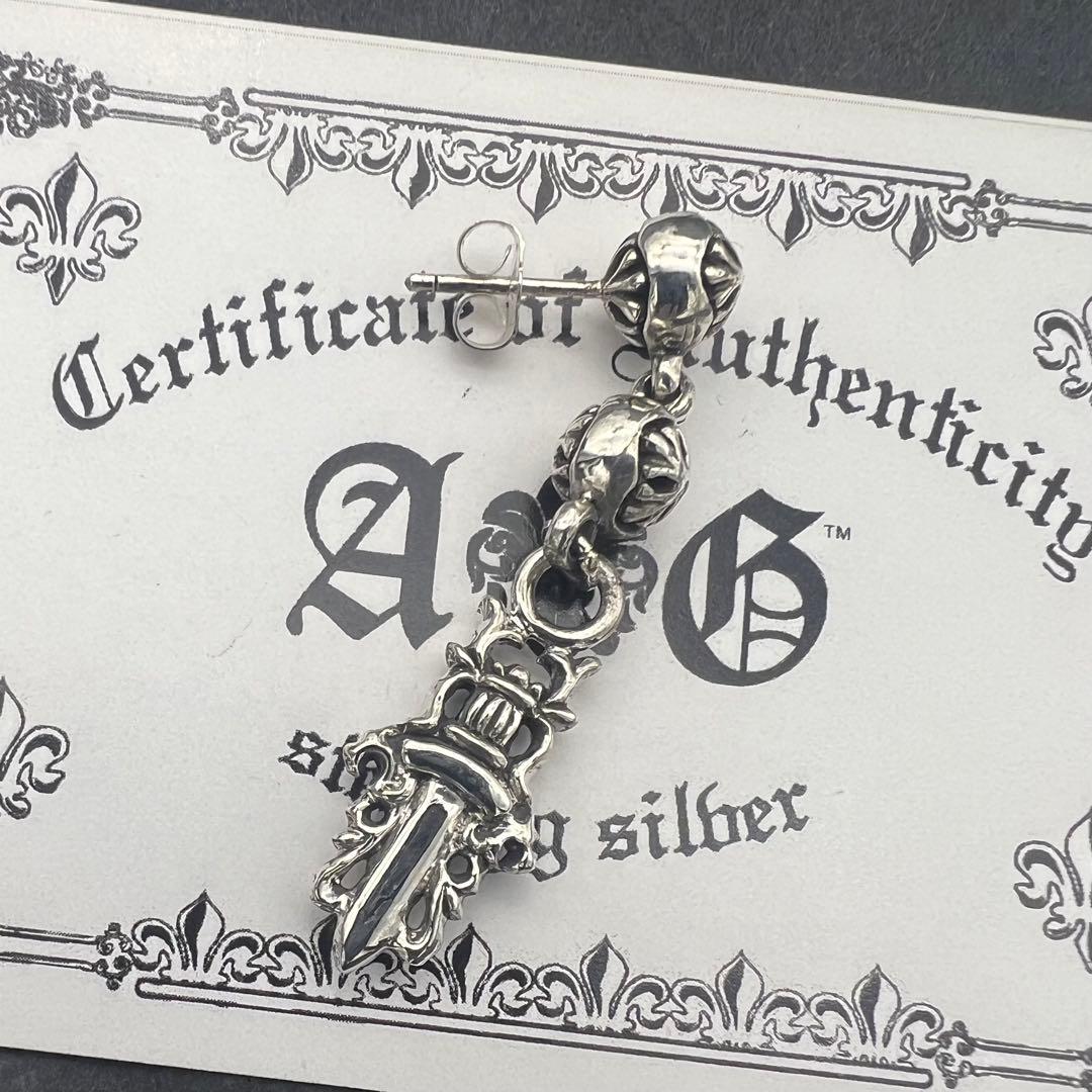 A&G エーアンドジー ダガー ドロップ ピアス