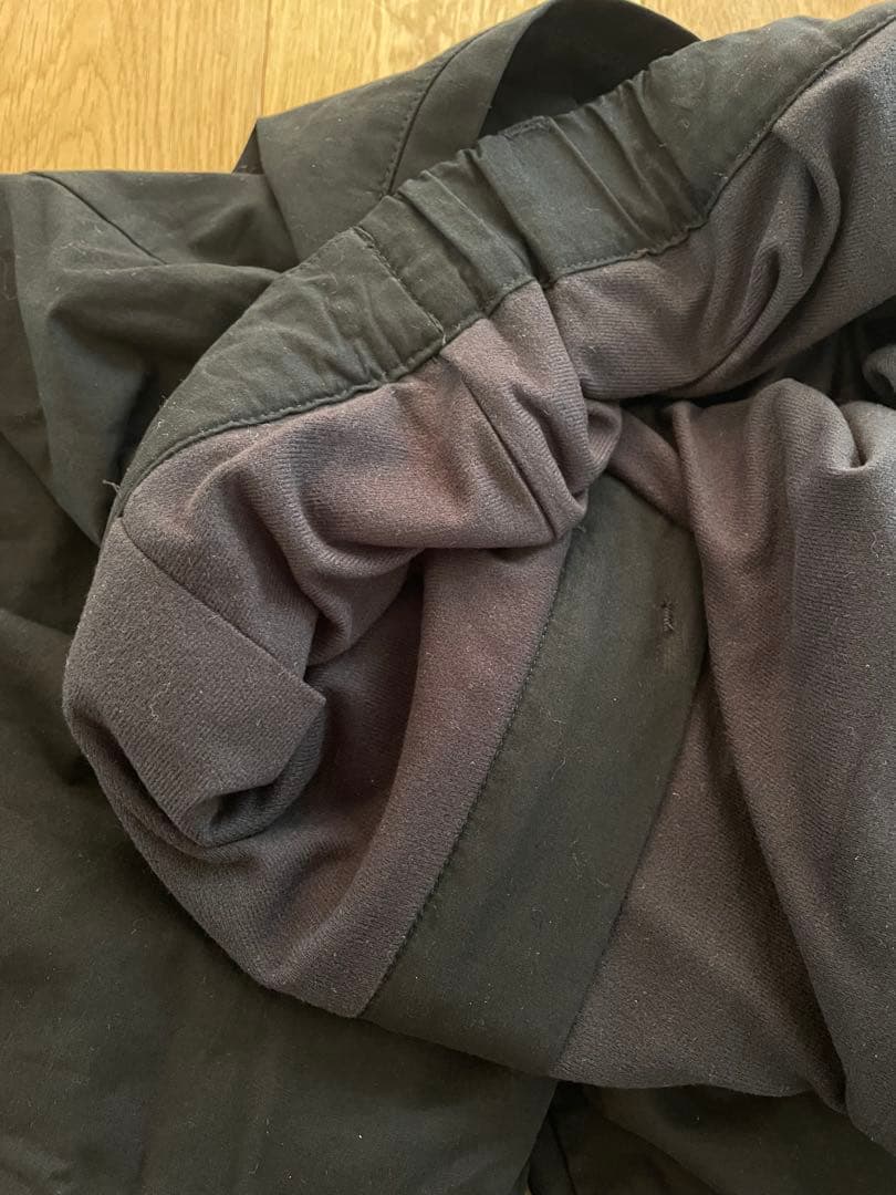 SeaRoomlynn Fluffy Cottonストレートパンツ　ブラック