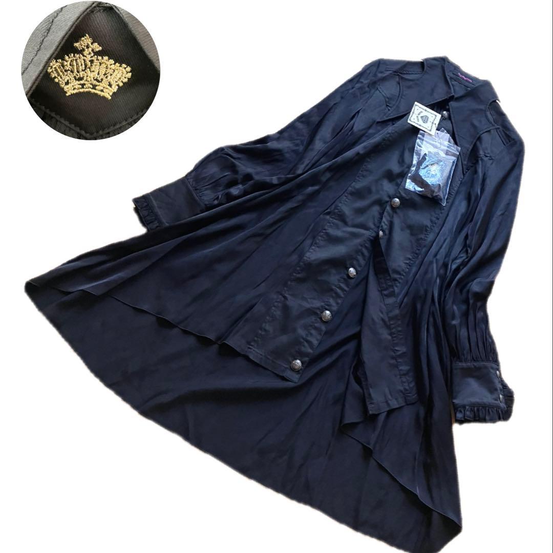 【希少・タグ付未使用】アルゴンキン コウモリ衿ロングブラウス アーカイブ y2k