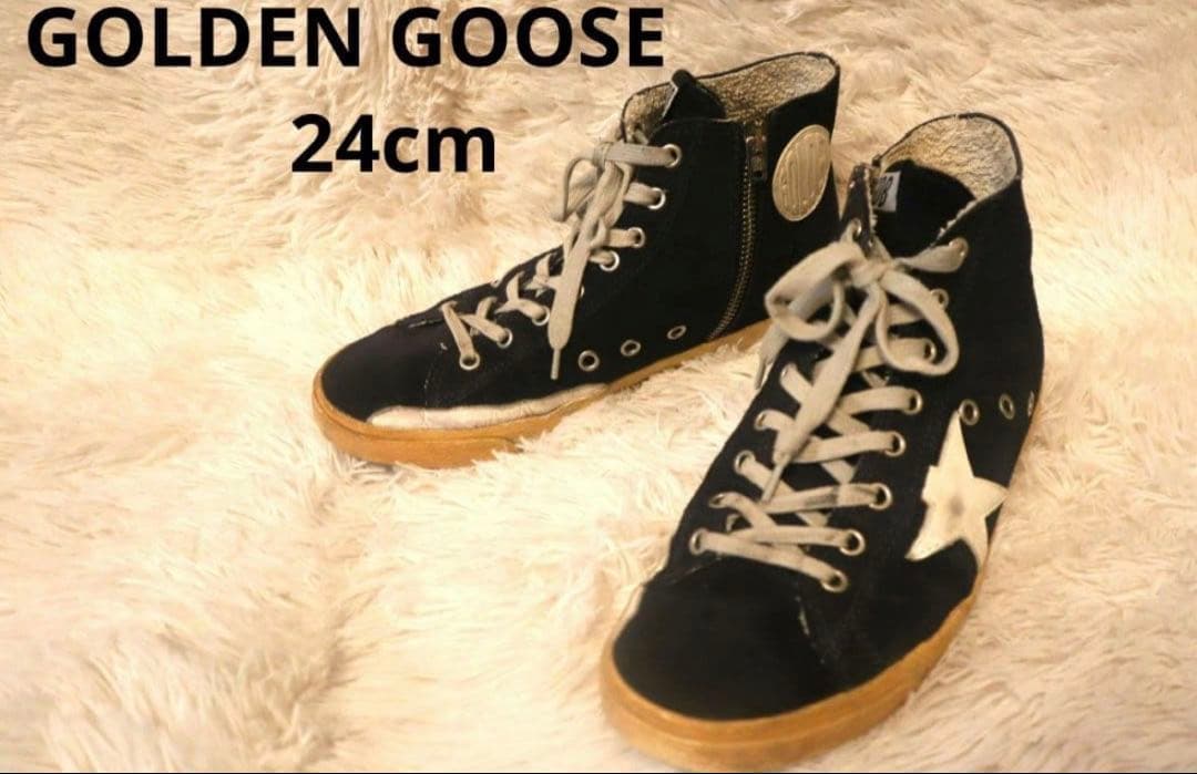GOLDEN  ゴールデングース　 FRANCY　ハイカットスニーカー