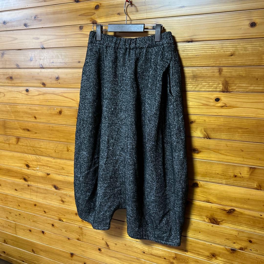 芽風　センソユニコ　秋冬　ウール混　サルエルパンツ　ゆったり