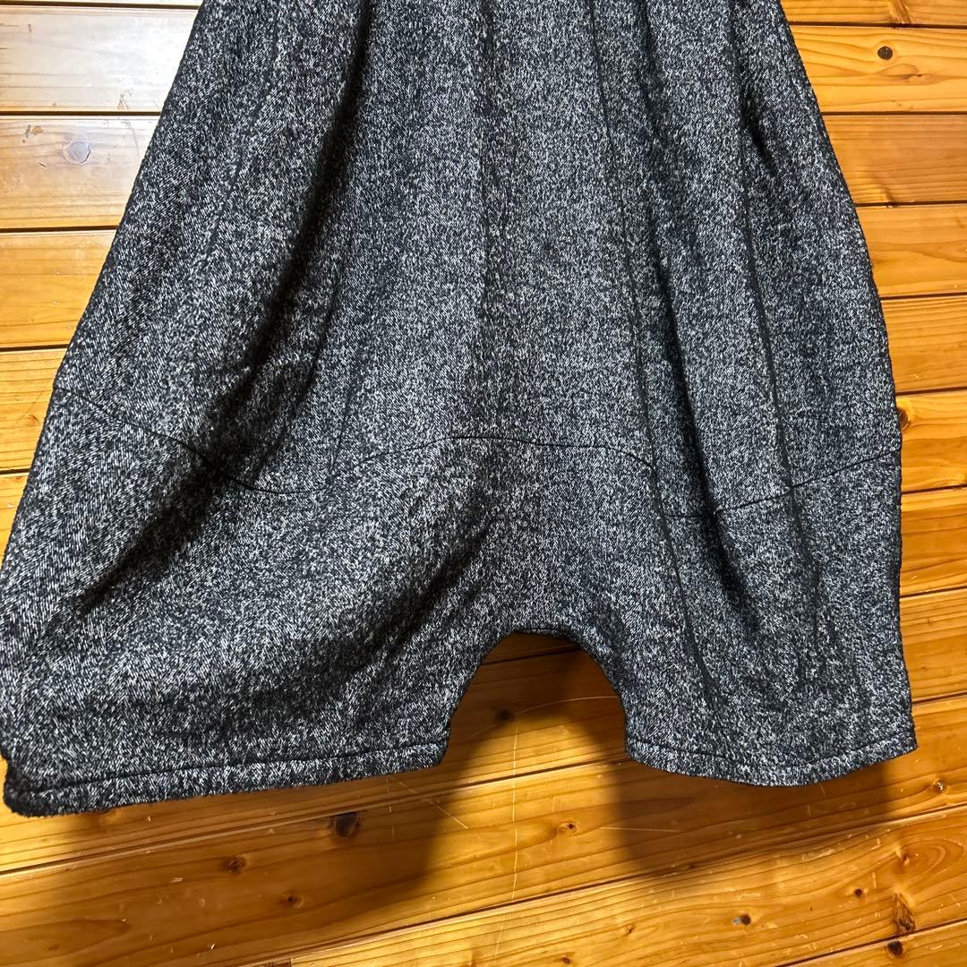 芽風　センソユニコ　秋冬　ウール混　サルエルパンツ　ゆったり