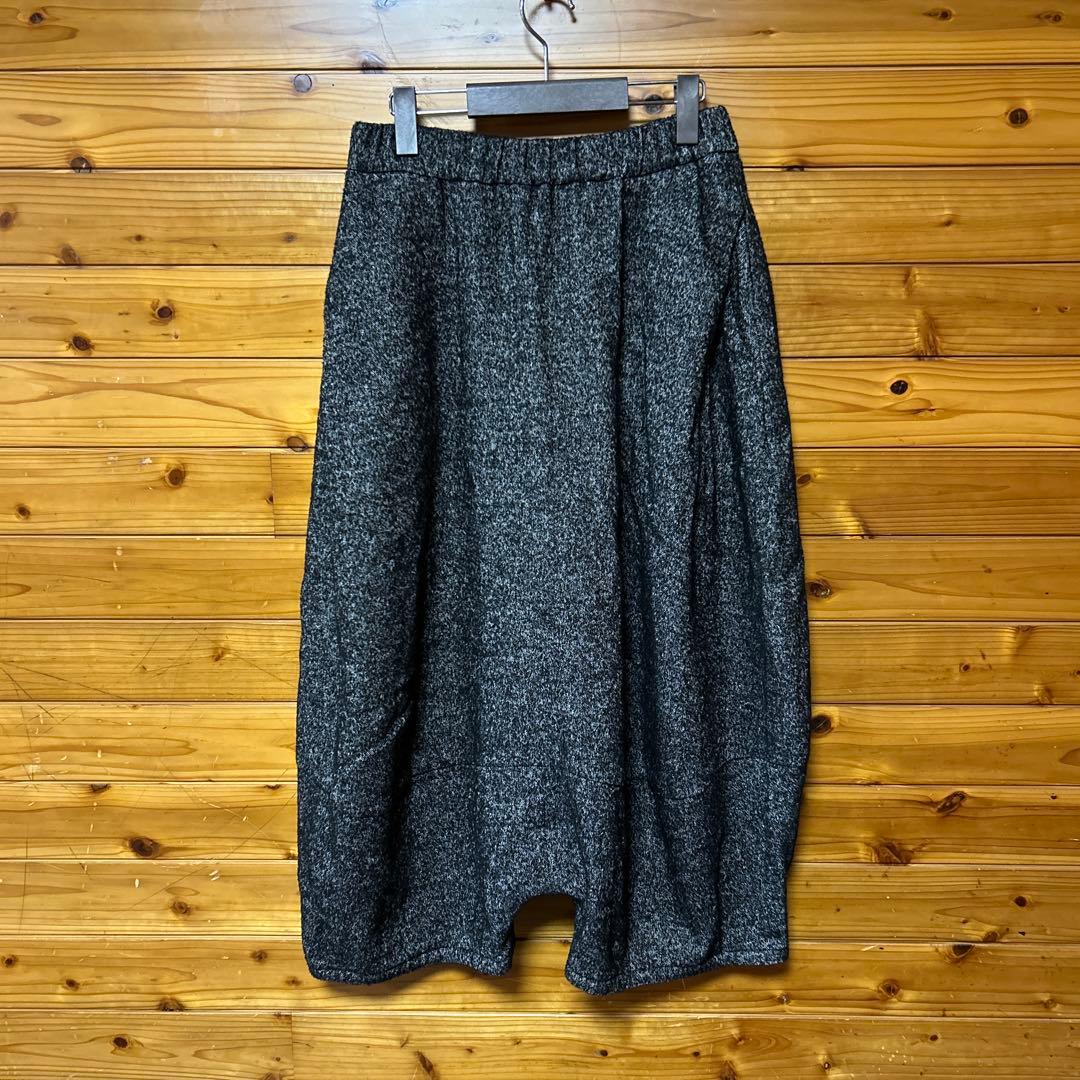 芽風　センソユニコ　秋冬　ウール混　サルエルパンツ　ゆったり