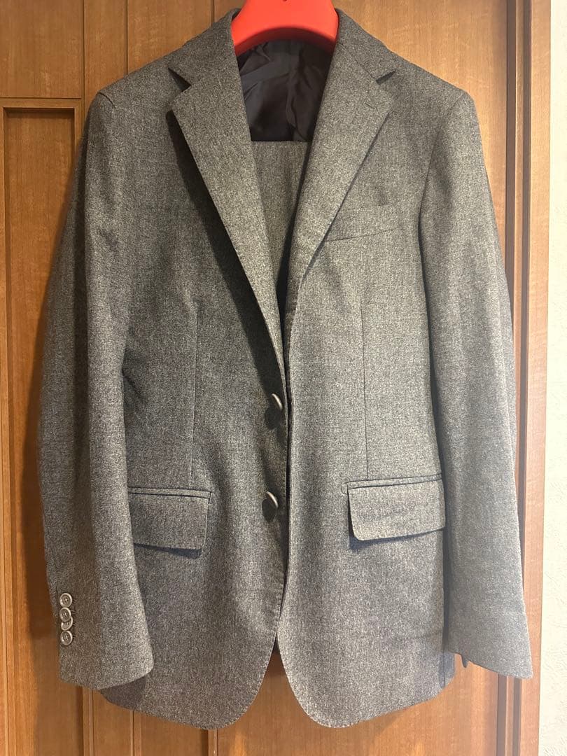 De Petrillo⭐️46⭐️カシミア混‼️グレーセットアップ⭐️破格‼️