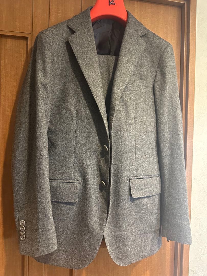 De Petrillo⭐️46⭐️カシミア混‼️グレーセットアップ⭐️破格‼️