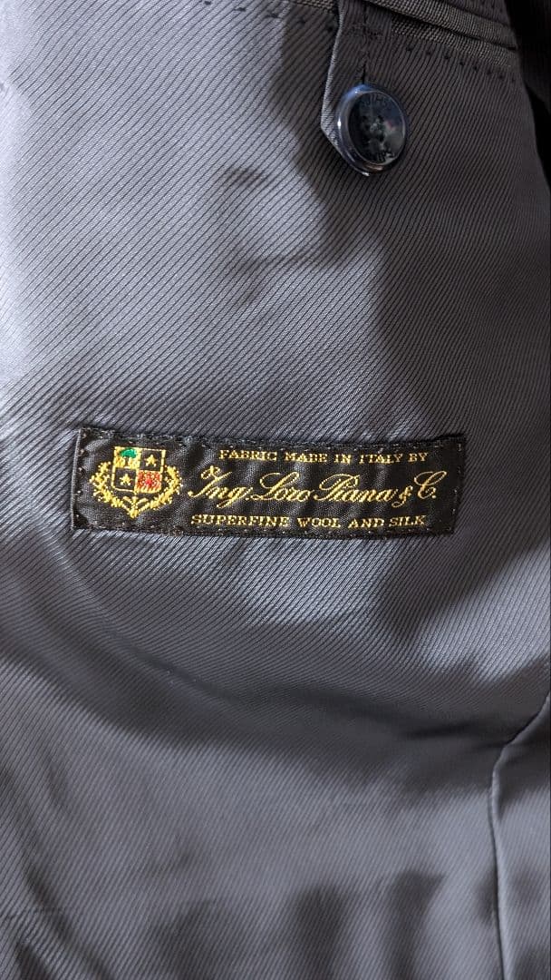 【美品】SHIPS ロロ・ピアーナ スリーピーススーツ ライトグレー