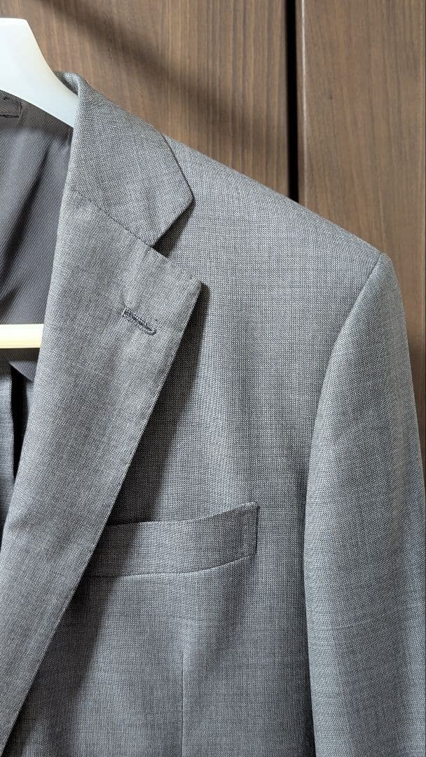 【美品】SHIPS ロロ・ピアーナ スリーピーススーツ ライトグレー