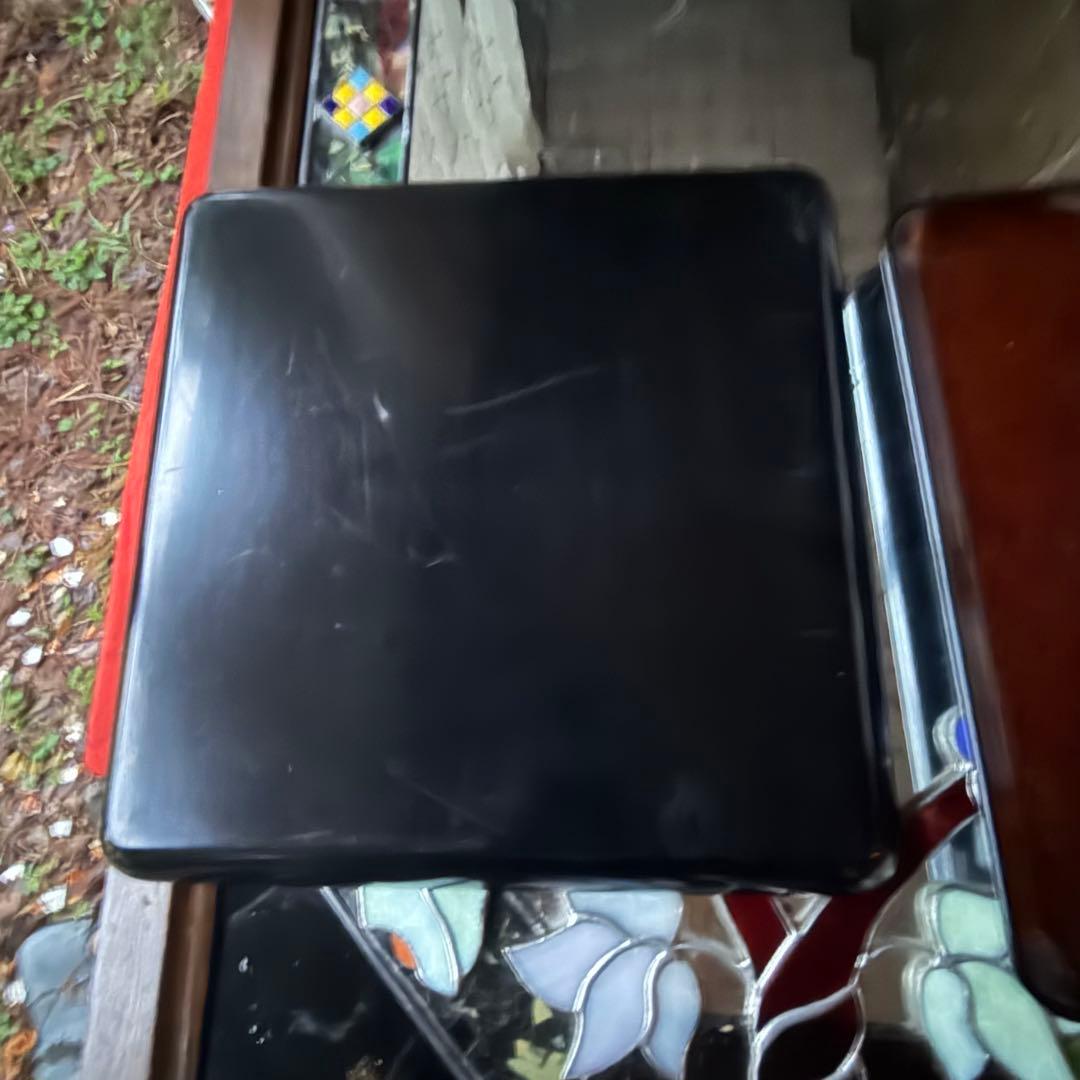 2158様感謝‼️蔵出しJAPAN GOZEN天然木　梨地最高級布着砂子御膳 5客