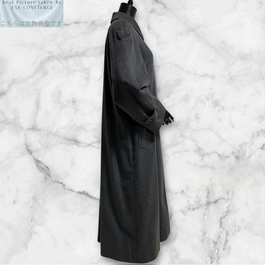 ꧁༺ PURE CASHMERE ピュアカシミヤ100%ロングステンカラーコート