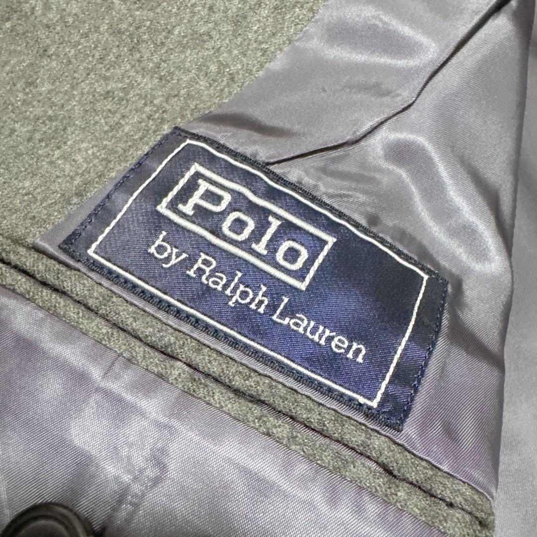 Polo by RalphLauren ダブルスーツ グレー 6B ワイド L