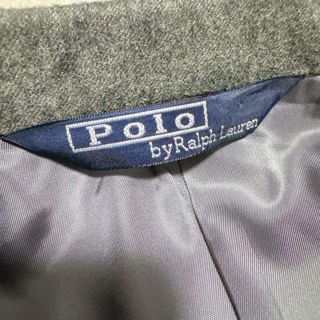 Polo by RalphLauren ダブルスーツ グレー 6B ワイド L