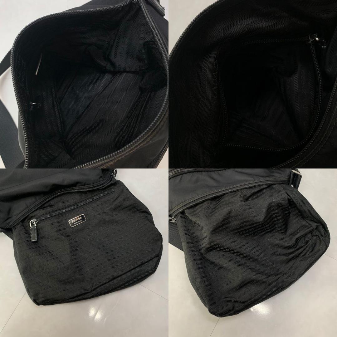 PRADA ショルダーバッグ プラダ カメラバッグ BT0421 後期 良品 黒