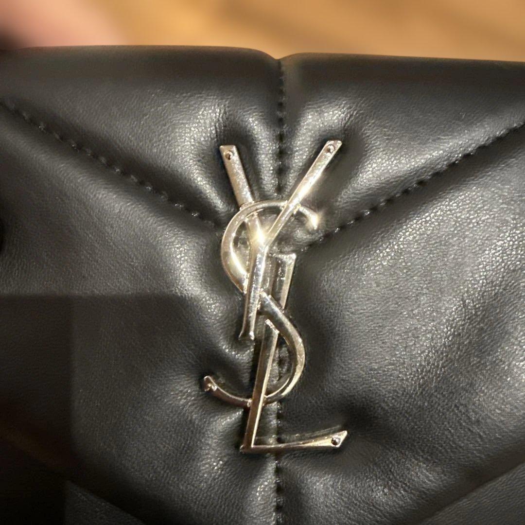 ブラックキルティング　チェーンバッグ