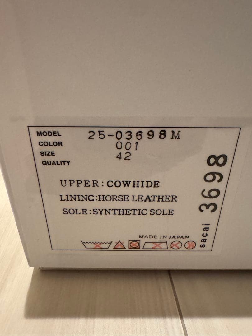 靴 sacai 25SS Boat Shoes