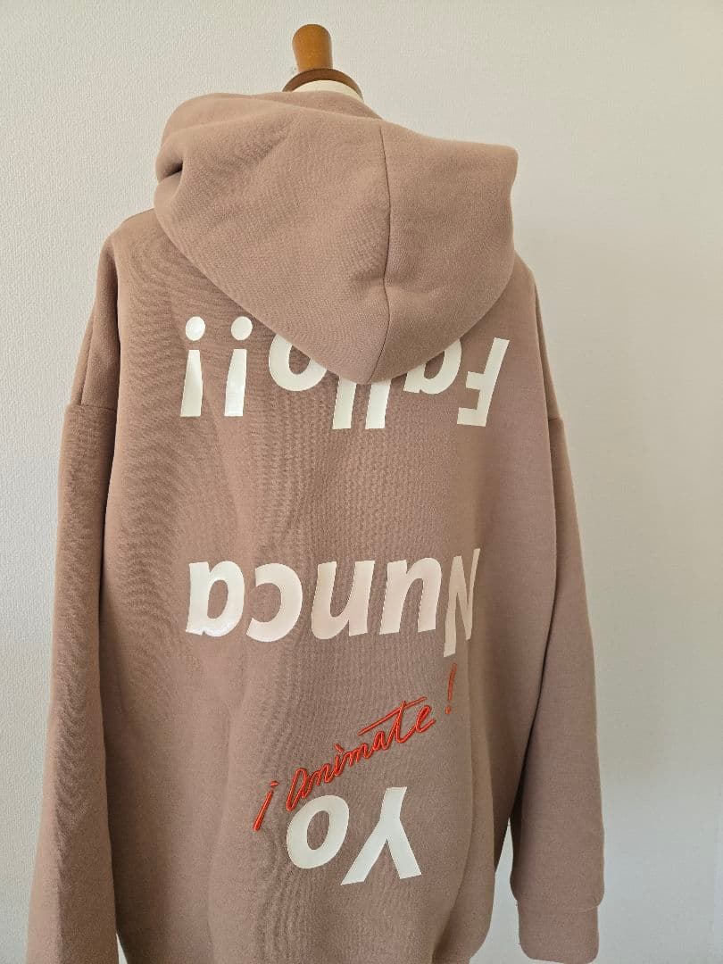 美品❤COEL Desafio 米倉涼子コラボ メッセージフーディ パーカー M