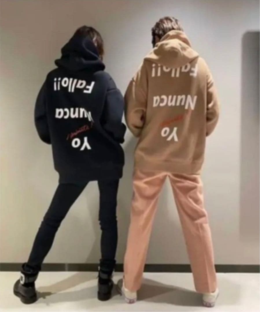 美品❤COEL Desafio 米倉涼子コラボ メッセージフーディ パーカー M