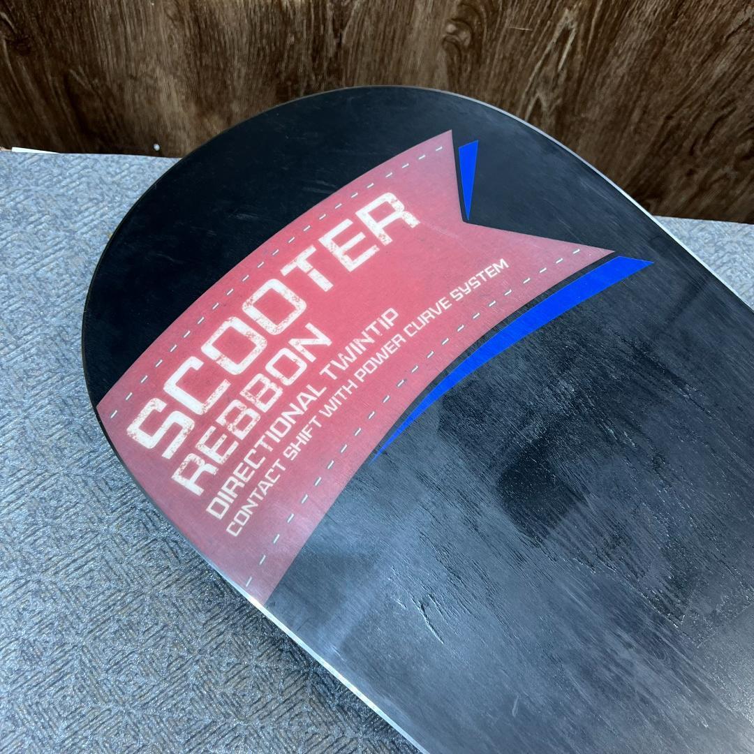 F005R SCOOTER リボン 148cm スノボー スノーボード