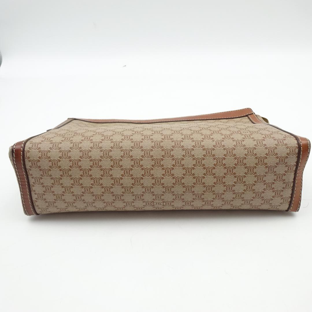 02202-1【セリーヌ】マカダム柄/クラッチバッグ/セカンドバッグ