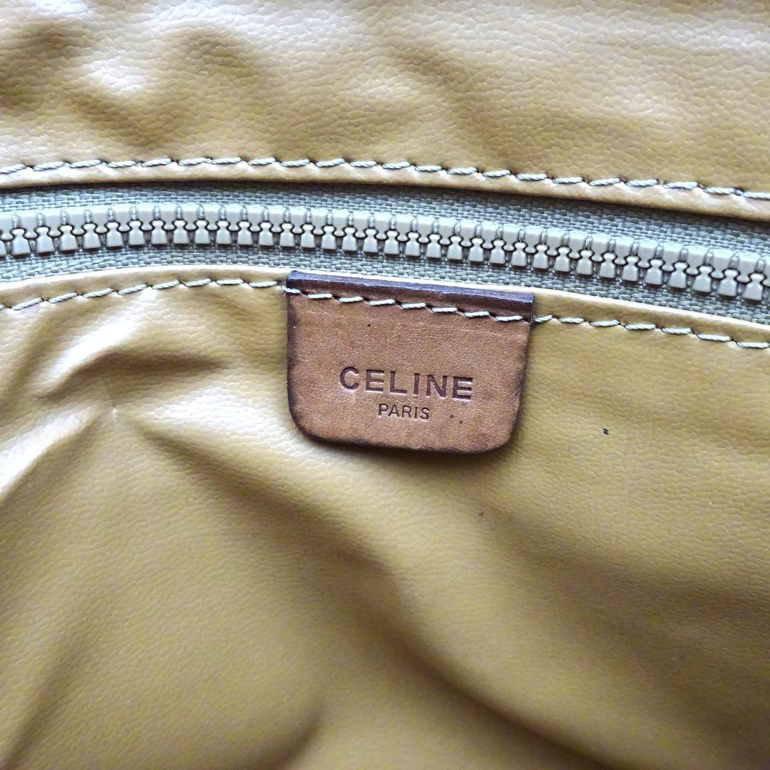 02202-1【セリーヌ】マカダム柄/クラッチバッグ/セカンドバッグ