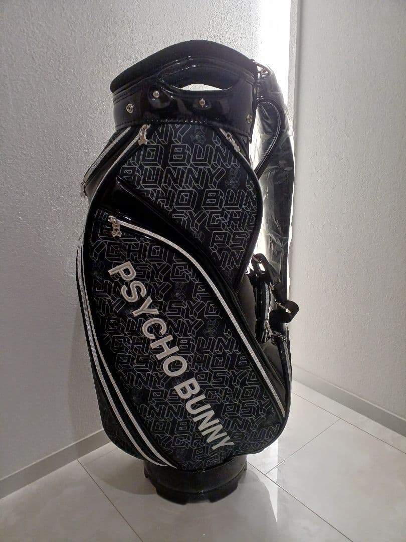 PSYCHO BUNNY ゴルフバッグ ブラック