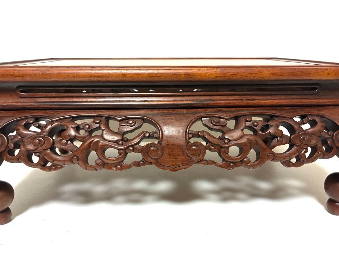 唐木　花梨　花台　香炉台