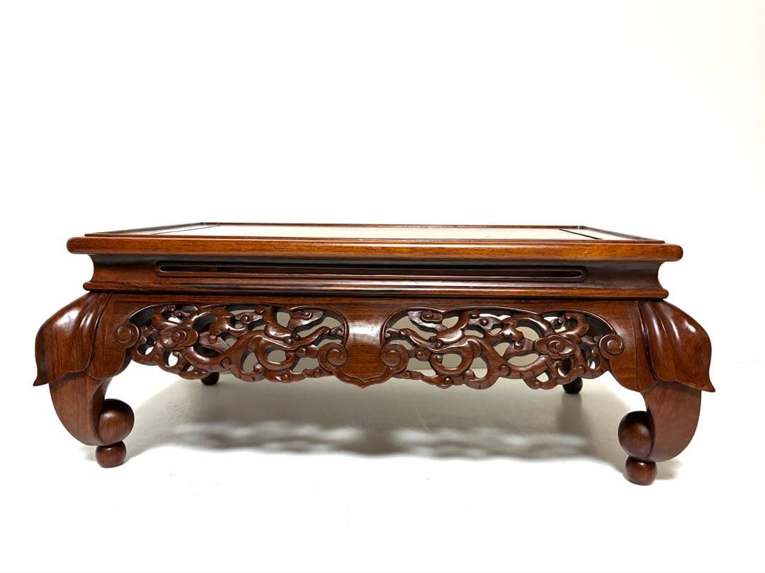 唐木　花梨　花台　香炉台