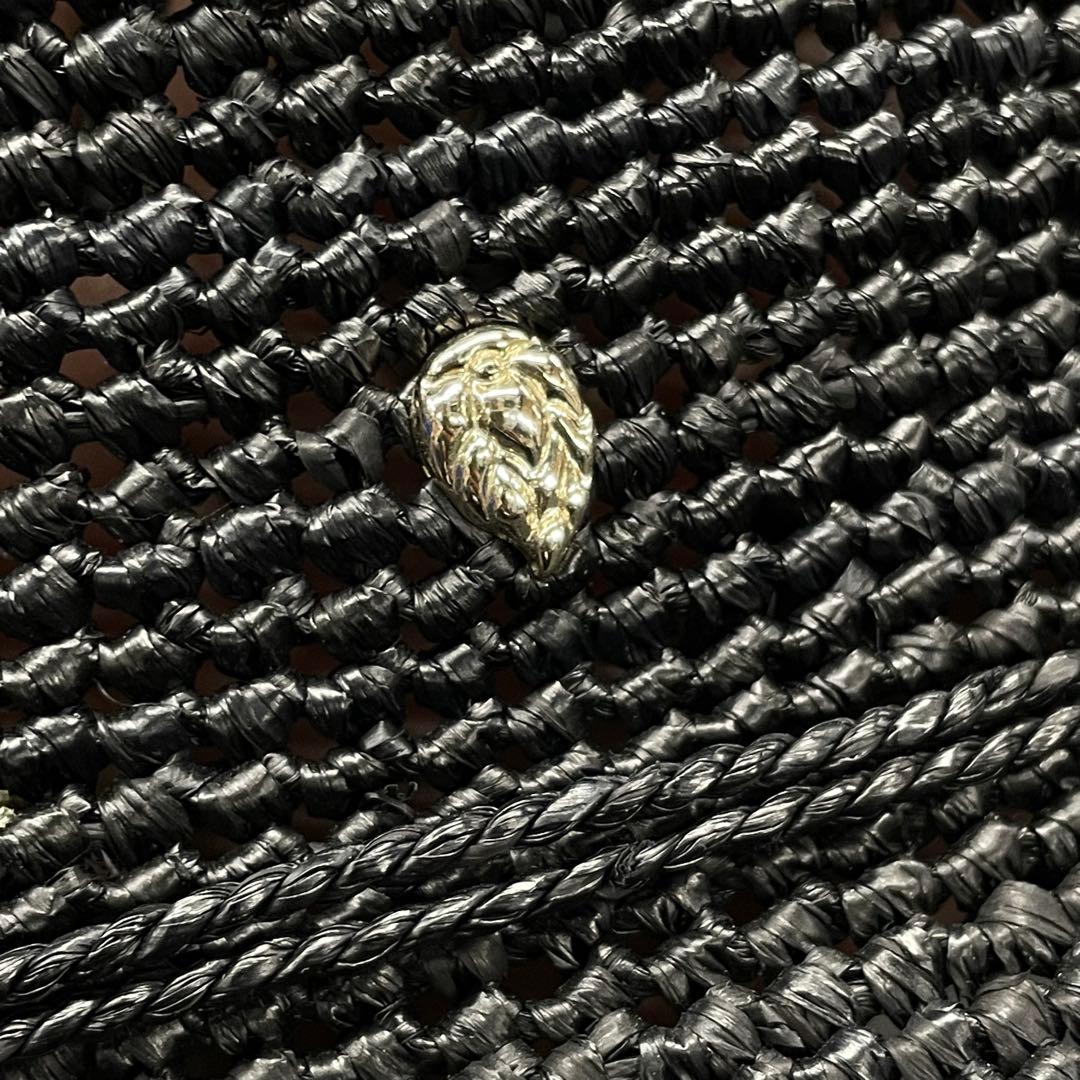 D1【美品】ヘレンカミンスキー ラフィア ハット 帽子 麦わら帽子