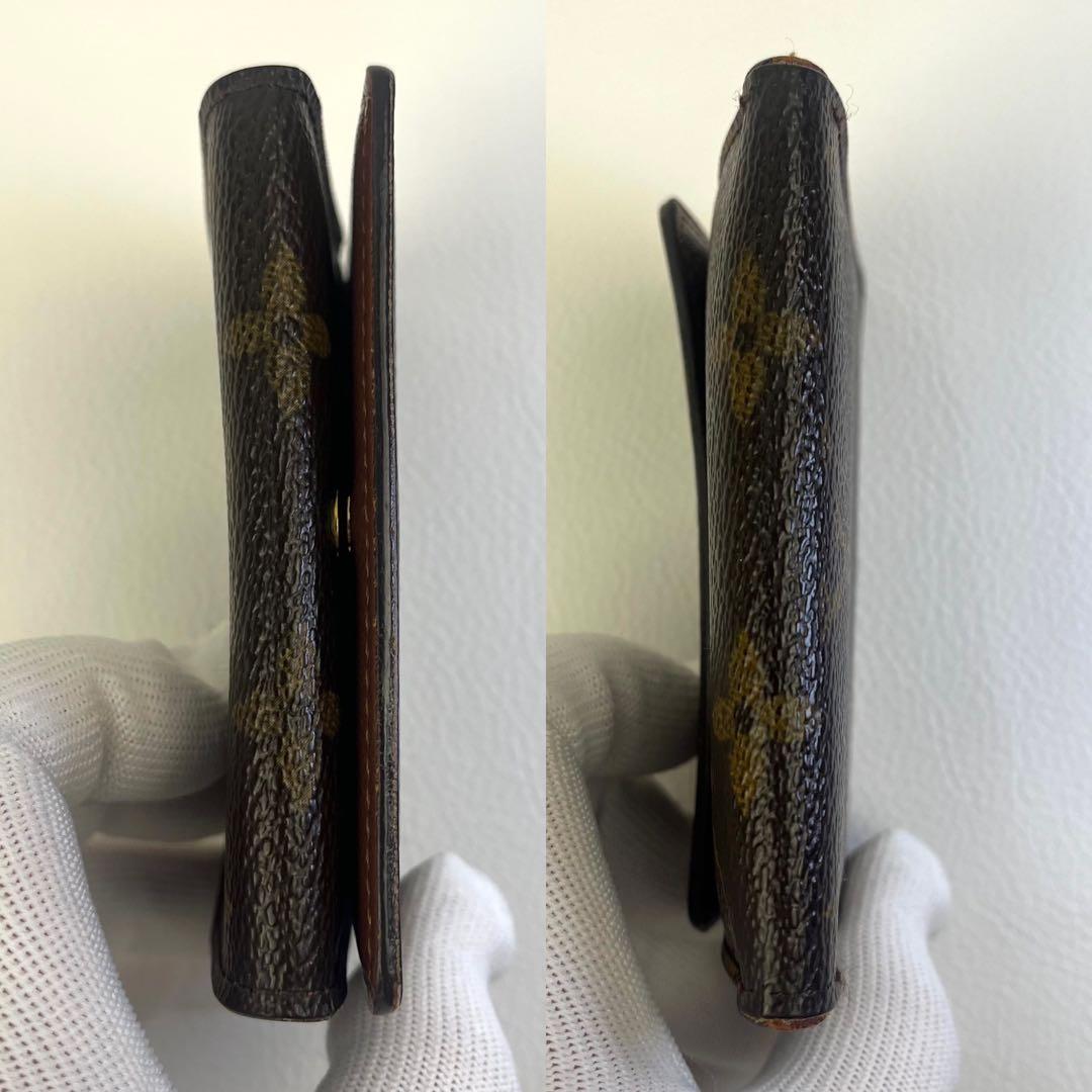 美品✨ LOUIS VUITTON ルイヴィトン 三つ折財布 モノグラム PVC