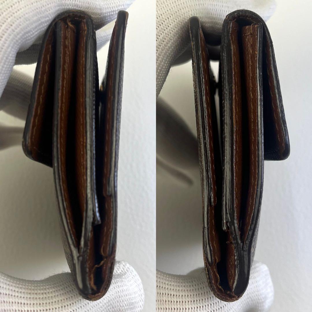 美品✨ LOUIS VUITTON ルイヴィトン 三つ折財布 モノグラム PVC