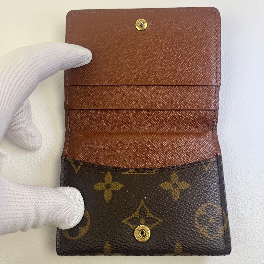 美品✨ LOUIS VUITTON ルイヴィトン 三つ折財布 モノグラム PVC