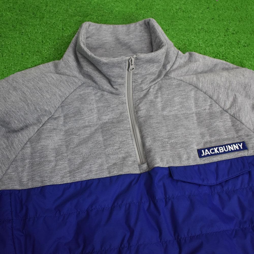 Jack Bunny!! ジャックバニー ゴルフ 中綿ジャケット【ブルー】美品！