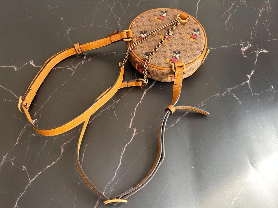 I*H様 グッチ×ディズニー ミニGGスプリーム バックパック ショルダーバッグ