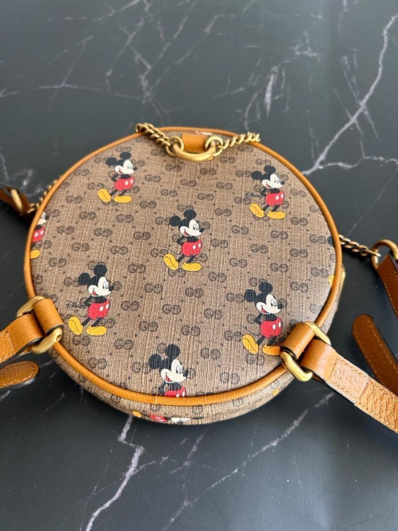 I*H様 グッチ×ディズニー ミニGGスプリーム バックパック ショルダーバッグ