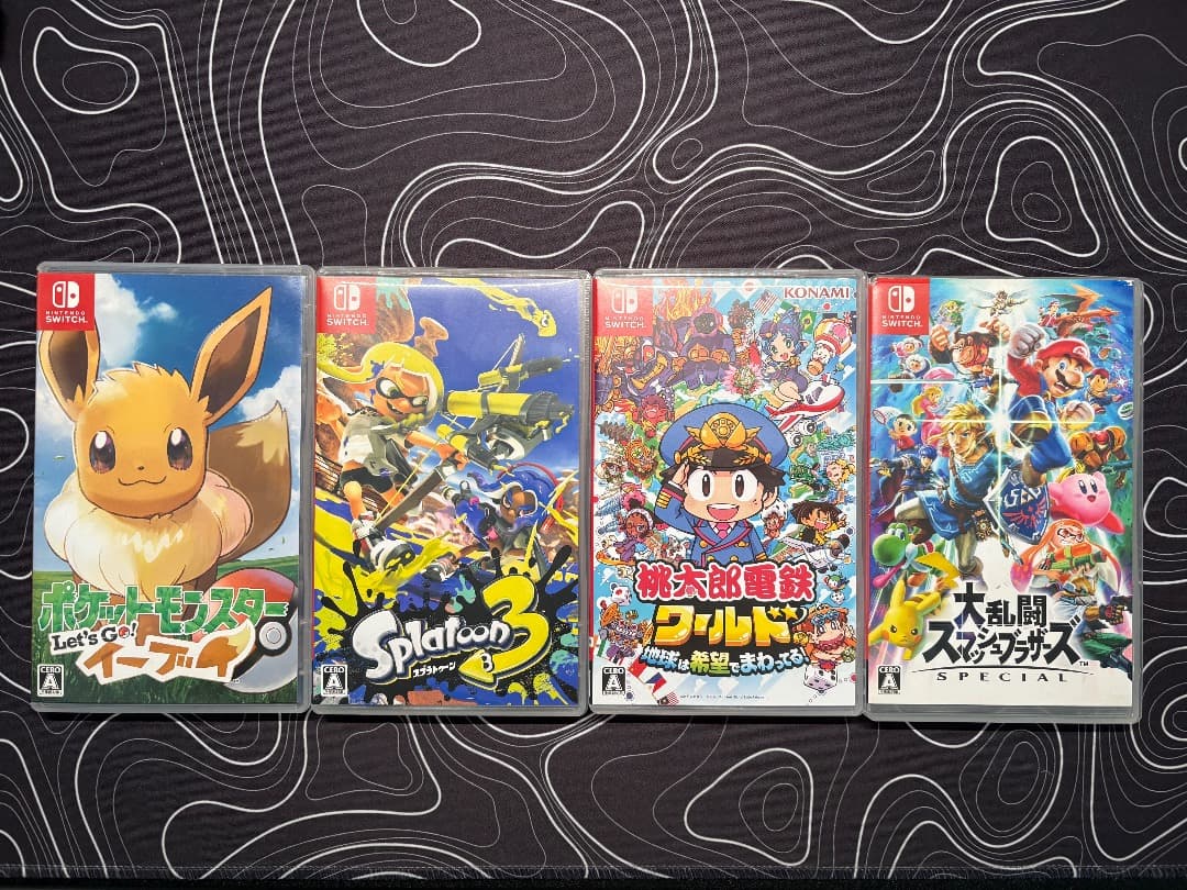 Nintendo Switch ゲームソフト 4本セット