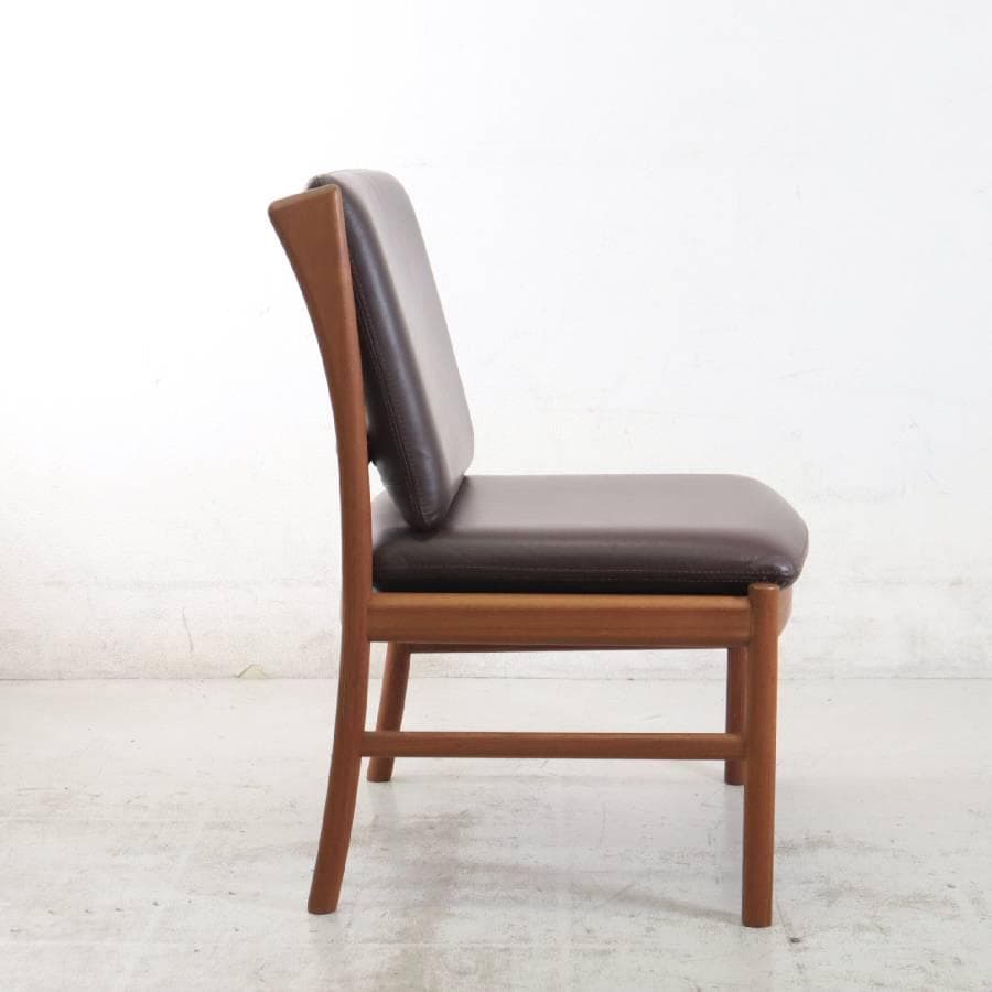 2の1 ジャパンビンテージ 日田工芸 マキシム チーク材 アームレスチェア 4