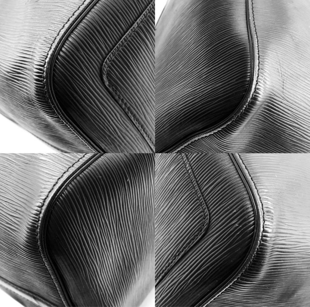 【美品】ルイヴィトン エピ キーポル50 ボストンバッグ ブラック