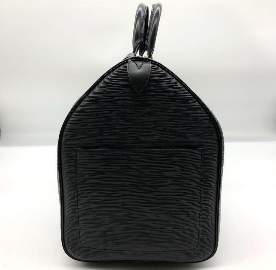 【美品】ルイヴィトン エピ キーポル50 ボストンバッグ ブラック
