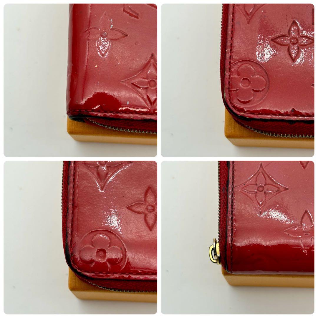 訳あり　ルイヴィトン　ケース　ヴェルニ　レッド