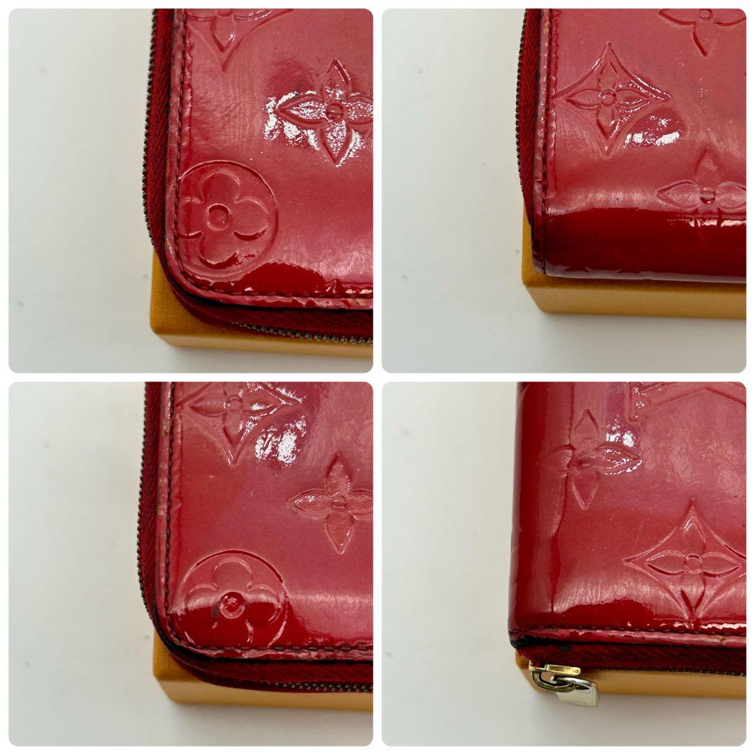 訳あり　ルイヴィトン　ケース　ヴェルニ　レッド