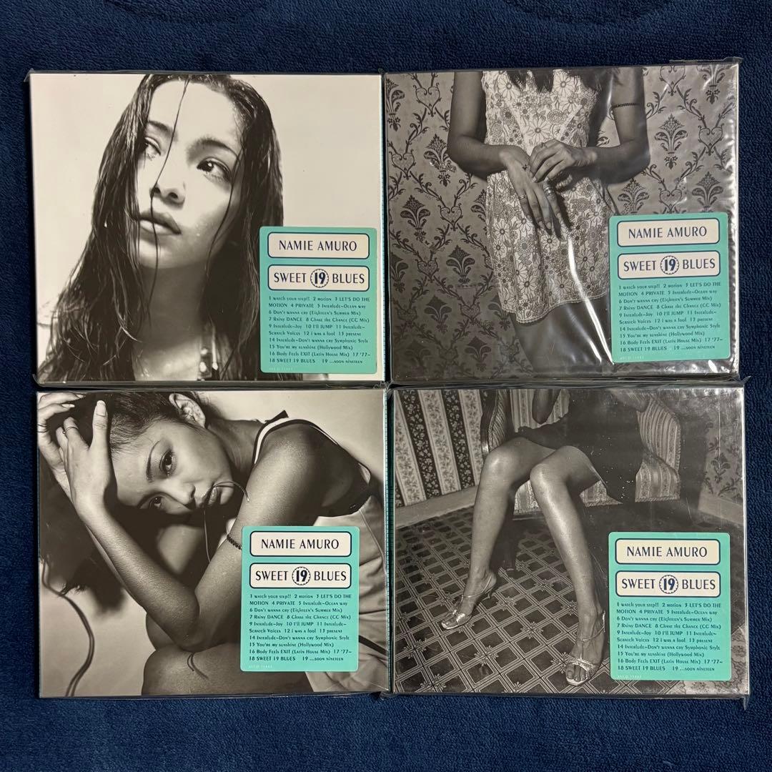 【新品】安室奈美恵 CDアルバム SWWET 19 BLUES 全4種ジャケット