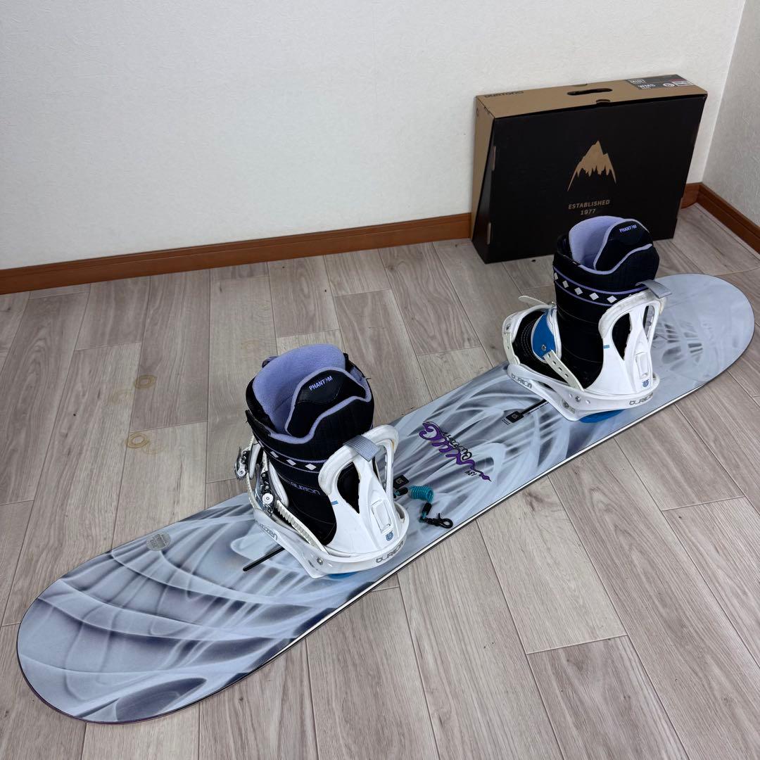 BURTON スノーボード 134cm ブーツ 23.5cm 三点セット