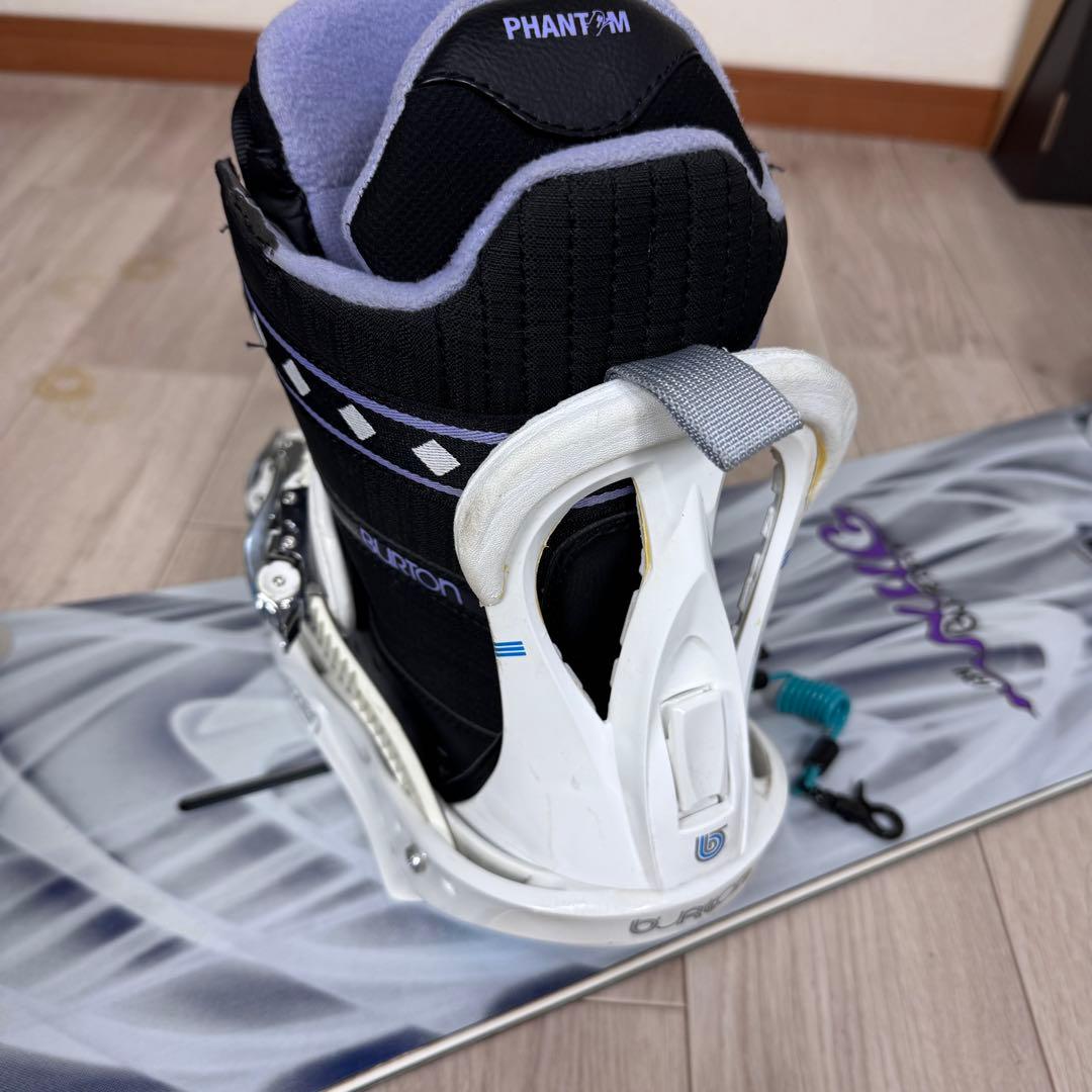 BURTON スノーボード 134cm ブーツ 23.5cm 三点セット