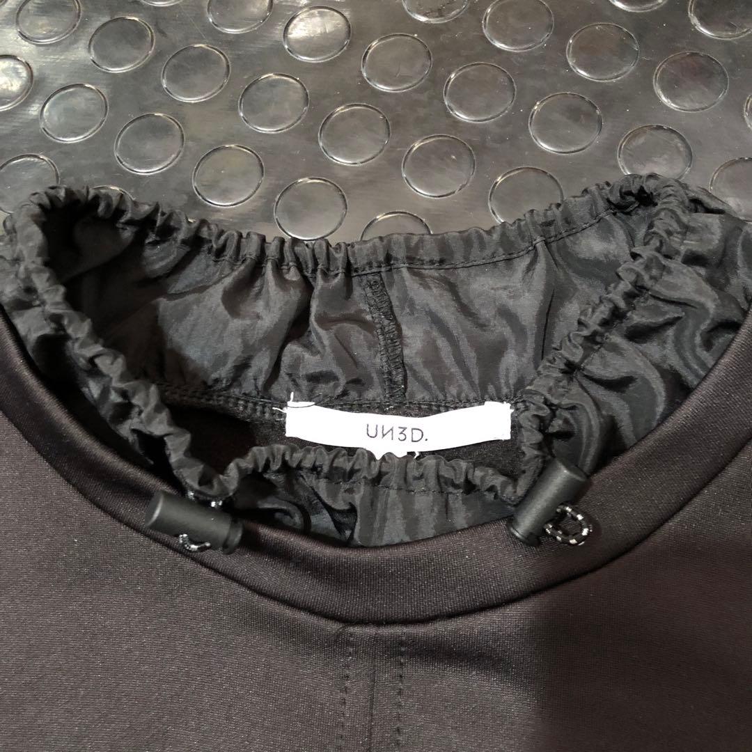 アンスリード　ドローストリングバルーンワンピース　ブラック