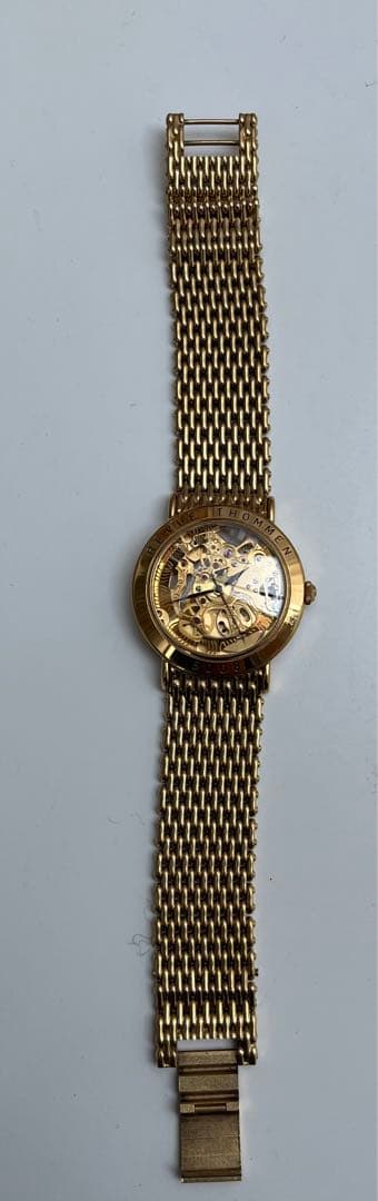 REVUE THOMMEN スケルトンゴールド時計 5068