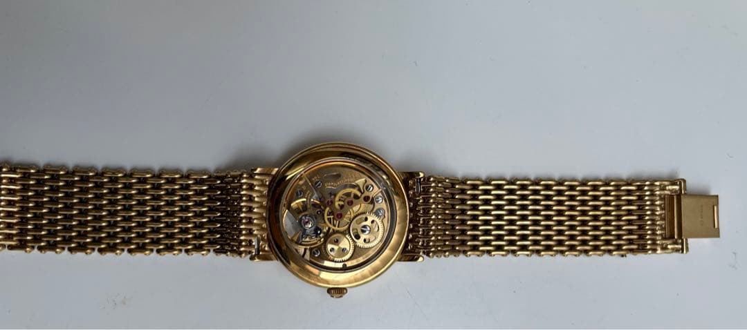 REVUE THOMMEN スケルトンゴールド時計 5068