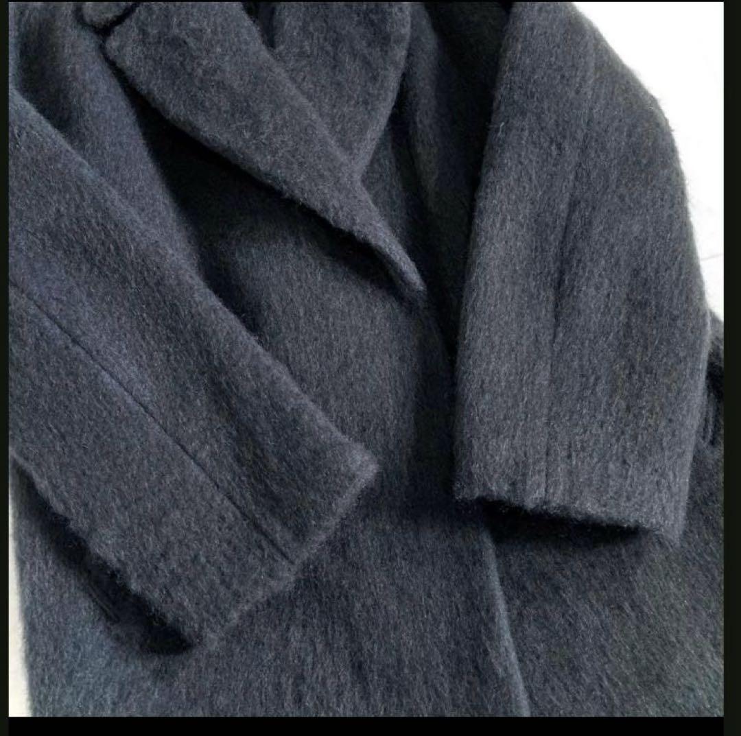 セール‼️今日迄処分‼️結構綺麗】イエナ ウールモヘヤシャギーコート 38 モヘヤ