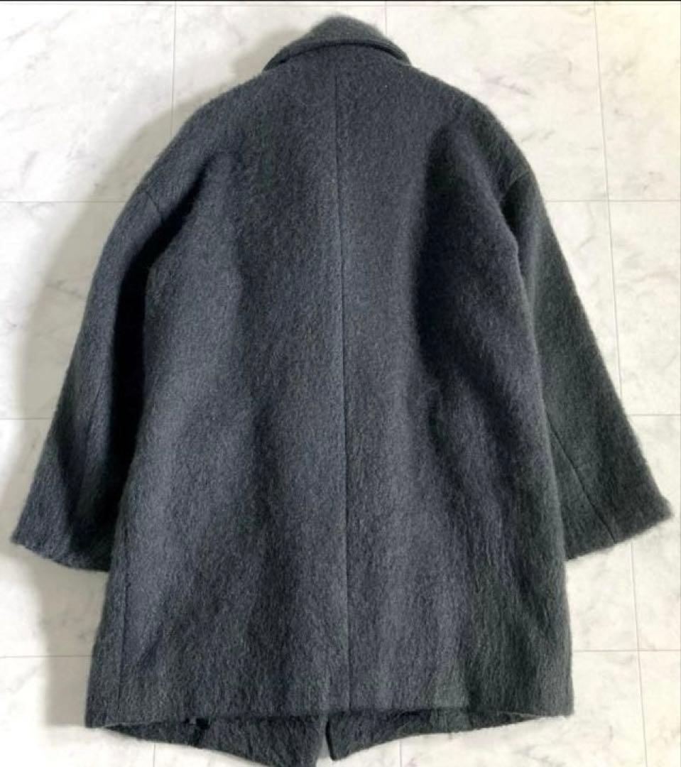 セール‼️今日迄処分‼️結構綺麗】イエナ ウールモヘヤシャギーコート 38 モヘヤ