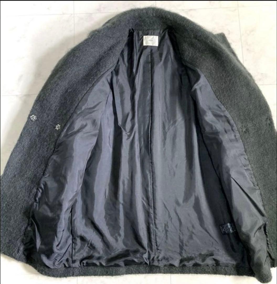 セール‼️今日迄処分‼️結構綺麗】イエナ ウールモヘヤシャギーコート 38 モヘヤ